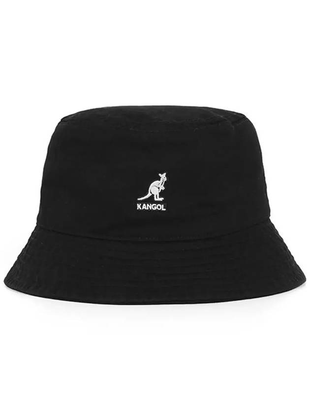 Washed Bucket Hat Black - KANGOL - BALAAN 5