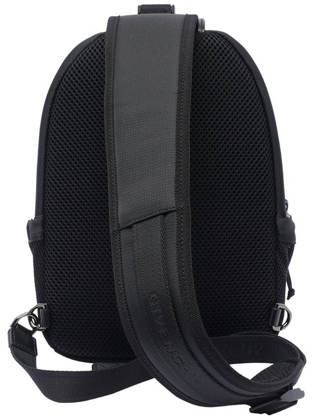 G-Trail Nylon Leather Sling Cross Bag Black - GIVENCHY - BALAAN 3