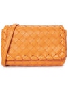 Mini Intrecciato Cross Bag Orange - BOTTEGA VENETA - BALAAN 2