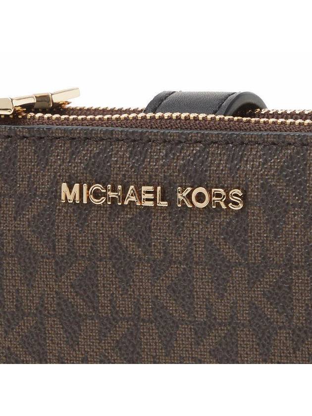 Jet Set Canvas Long Wallet Brown - MICHAEL KORS - BALAAN 7