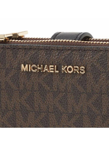 Jet Set Canvas Long Wallet Brown - MICHAEL KORS - BALAAN 7