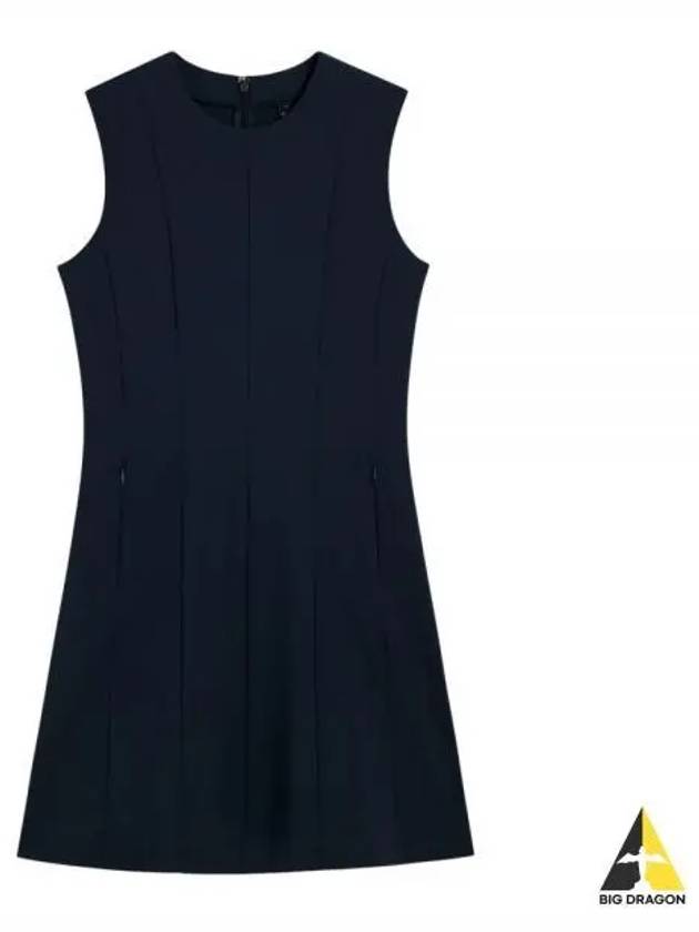 Women's Jasmine Short Dress Navy - J.LINDEBERG - BALAAN 2