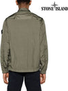 Garment Dyed Crinkle Reps R-NY Jacket Musk Green - STONE ISLAND - BALAAN 5