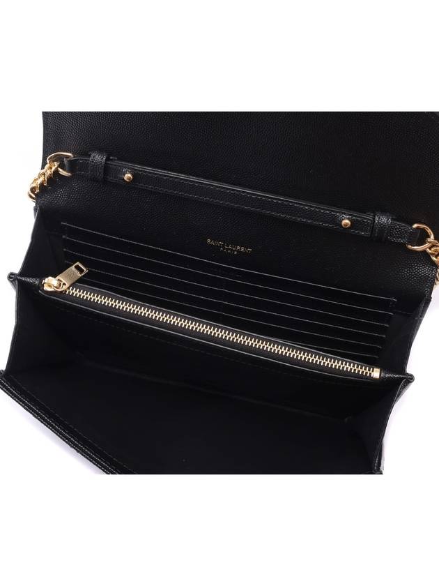 Cassandre Monogram Chain Cross Bag Black - SAINT LAURENT - BALAAN 7