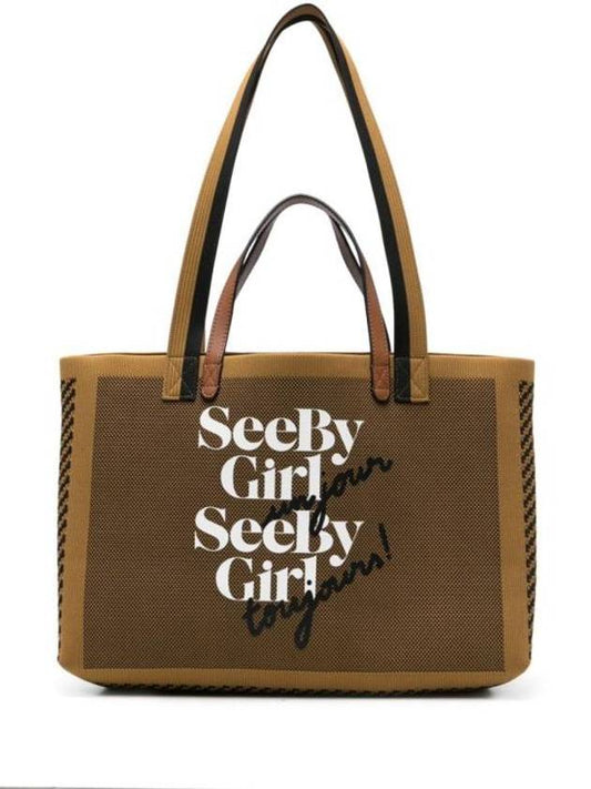 See By Girl Un Jour Tote Bag Green - CHLOE - BALAAN 1