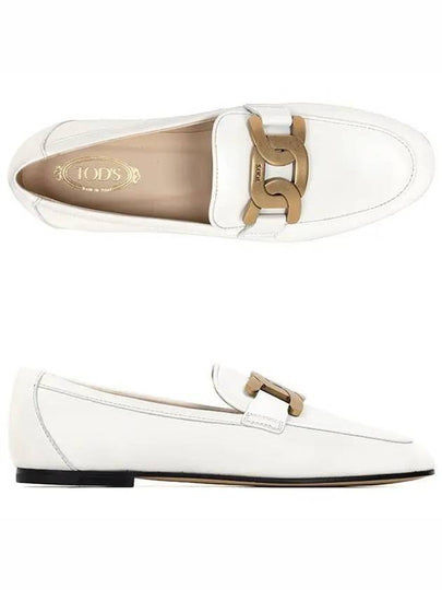 Kate Leather Loafers White - TOD'S - BALAAN 2