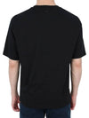 Small Heart Logo Boxy Fit Short Sleeve T-Shirt Black - AMI - BALAAN 5