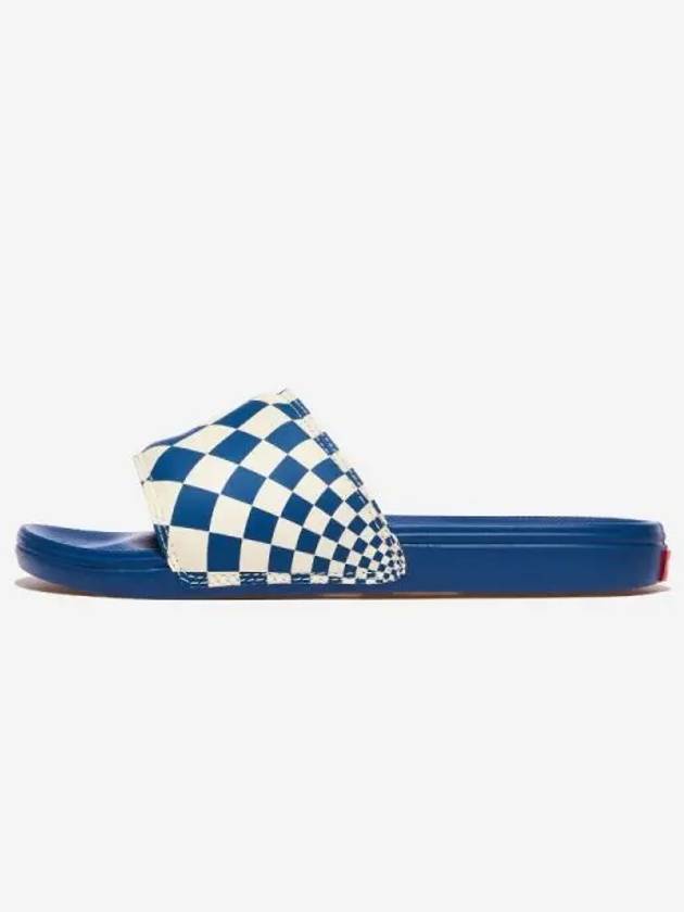 Shoes Slippers Flip flops Nursing Mule Office Indoor MTE La Costa Slide on Radial Checkerboard Classic Navy - VANS - BALAAN 1