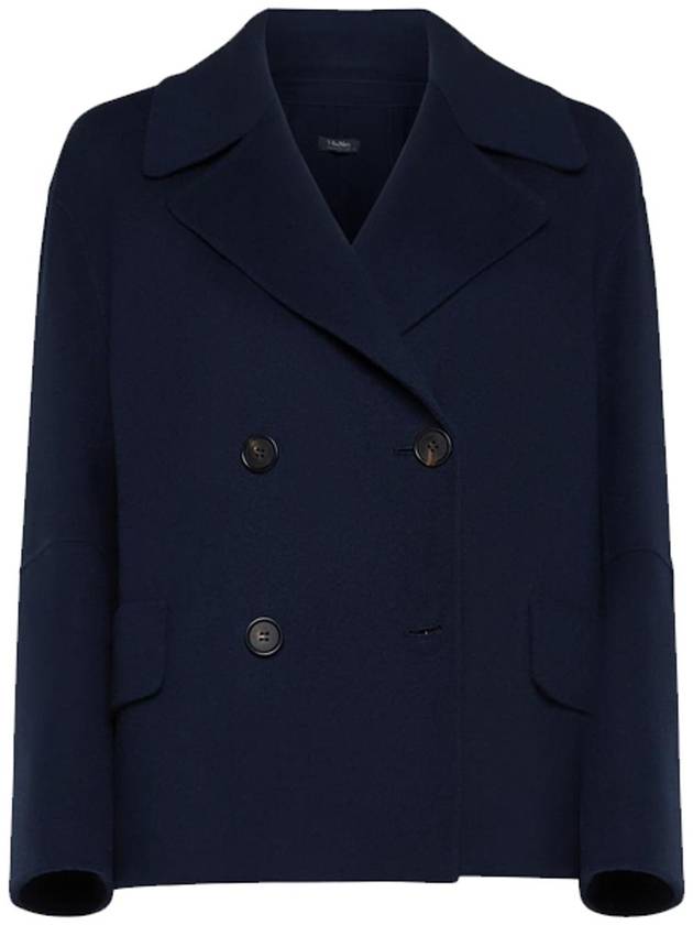 S Max Mara Cape Wool Jacket 2419041031600 028 - S MAX MARA - BALAAN 4