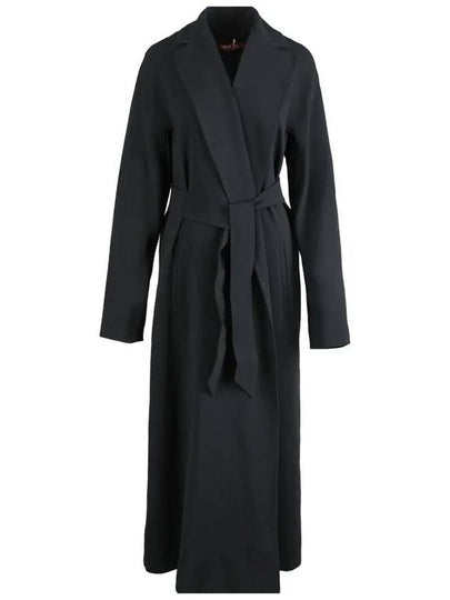 12th Anniversary NICHEL Belted Coat Black 61210697 001 - MAX MARA - BALAAN 2