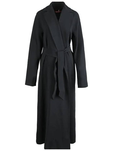 12th Anniversary NICHEL Belted Coat Black 61210697 001 - MAX MARA - BALAAN 1