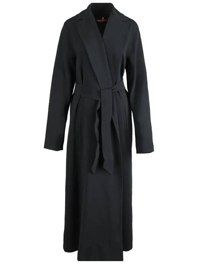 12th Anniversary NICHEL Belted Coat Black 61210697 001 - MAX MARA - BALAAN 2