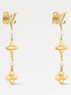 Louisa Earrings Gold - LOUIS VUITTON - BALAAN 3