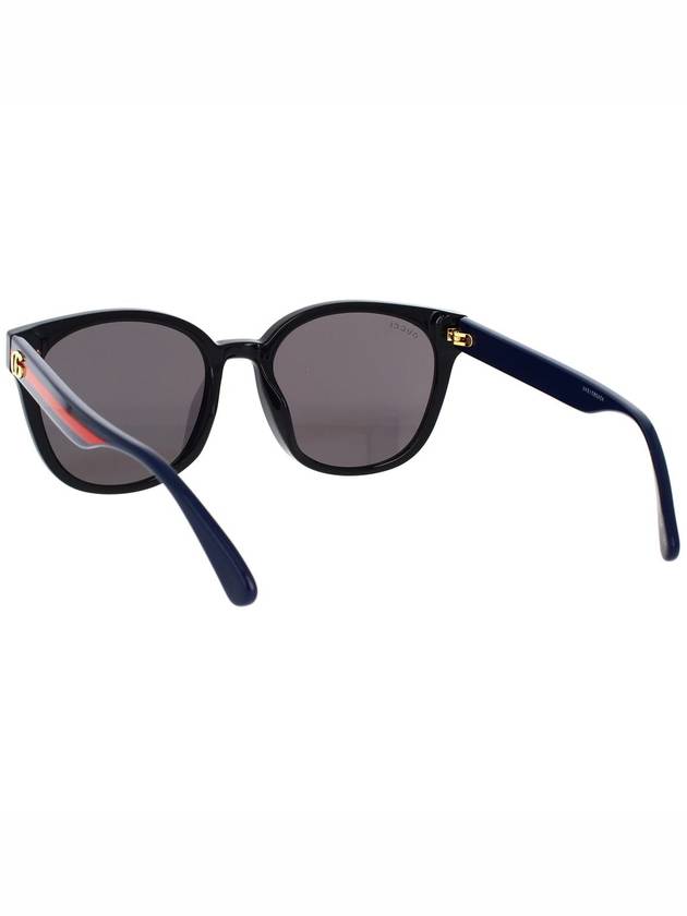 Eyewear Logo Web Cate Eye Sunglasses Black - GUCCI - BALAAN 5