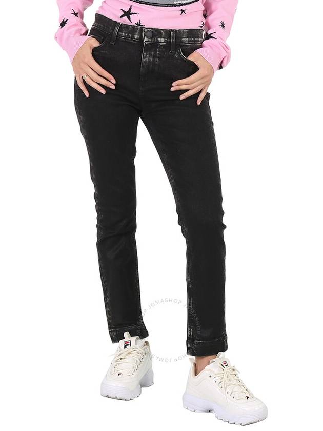 Pinko Ladies Black Sabrina 1 Cropped Skinny Jeans, Wiast Size 27" - PINKO - BALAAN 1