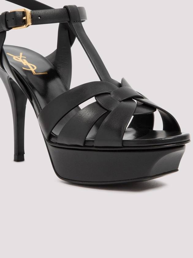 SAINT LAURENT TRIBUTE PLATFORM SANDALS 75mm - SAINT LAURENT - BALAAN 5