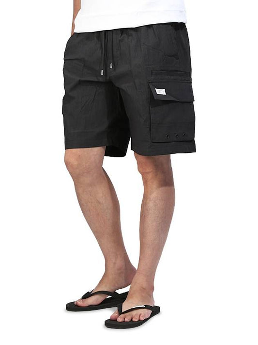 Men's Cargo Shorts Black - STAMPD - BALAAN 2