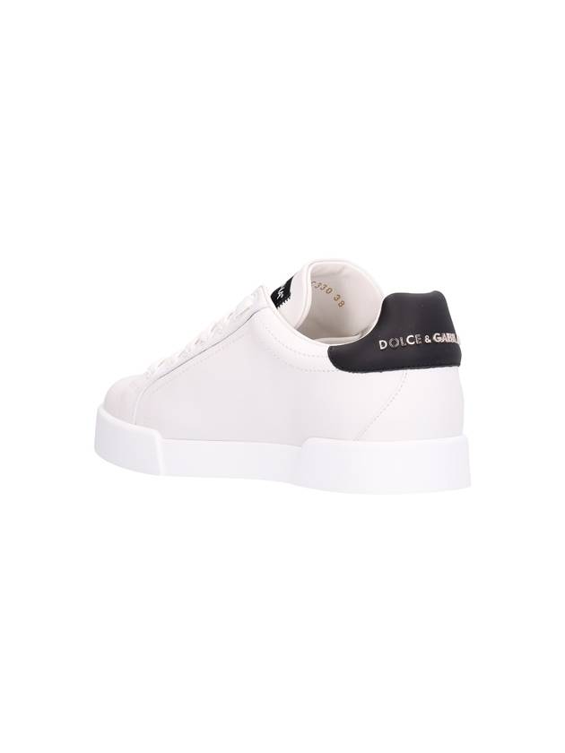 DG Logo Portofino Low Top Sneakers White - DOLCE&GABBANA - BALAAN 4