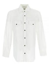 Cotton Long Sleeve Shirt White - BRUNELLO CUCINELLI - BALAAN 2