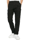 Micro Reps Cargo Track Pants Black - CP COMPANY - BALAAN 5