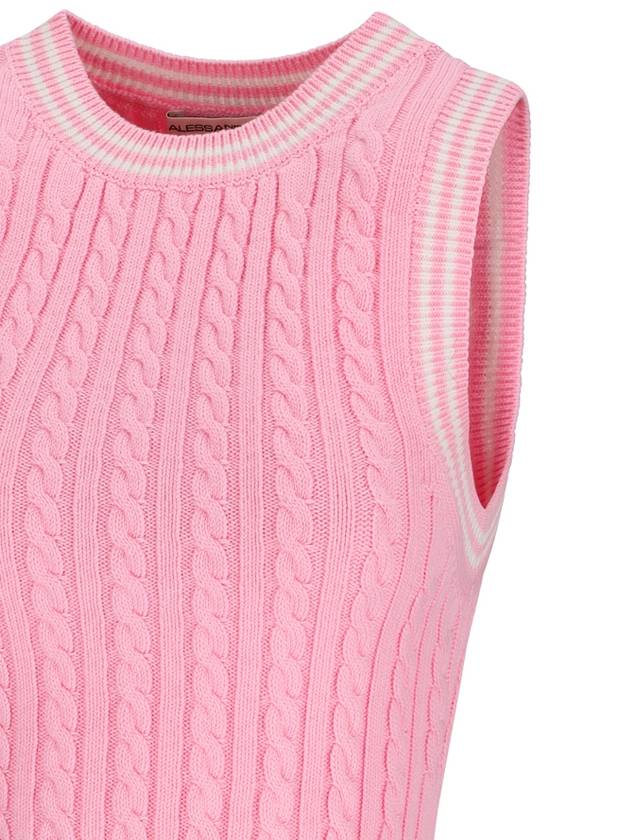 CABLE KNIT TOP - ALESSANDRA RICH - BALAAN 3