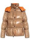 1A00103 68950 226 PARANA high neck caramel beige down padding - MONCLER - BALAAN 1