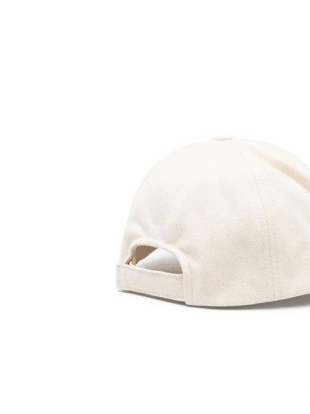 Tyron Logo Ball Cap Ivory - ISABEL MARANT - BALAAN 3