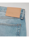 Regular Fit Cotton Jeans Light Blue - ACNE STUDIOS - BALAAN 10