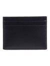 Smooth Leather Classic Logo Card Wallet Black - SAINT LAURENT - BALAAN 3