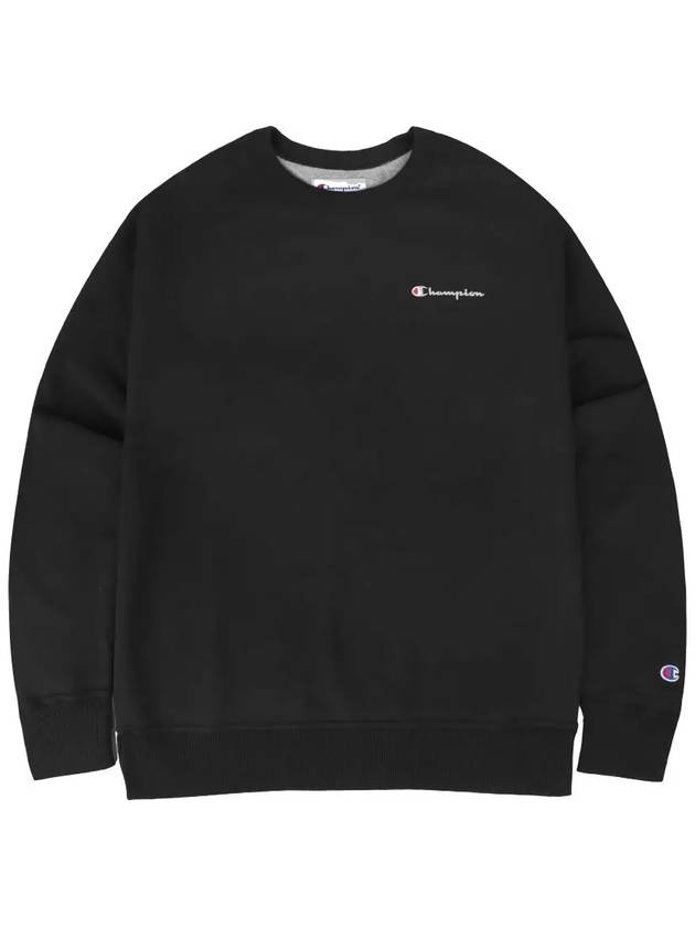 Graphic small logo sweatshirt CH GF88 black - CHAMPION - BALAAN 2