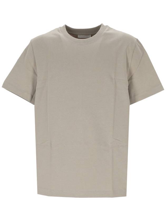 Logo Short Sleeve T-Shirt Beige - HELMUT LANG - BALAAN 2