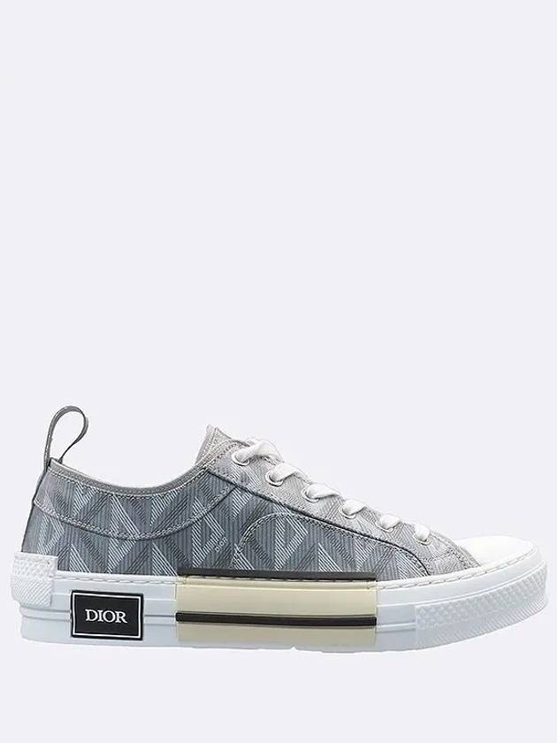 Unused 3SN249ZPP Gray B23 Low Top CD Diamond Men s Sneakers 41 260MM - DIOR - BALAAN 4