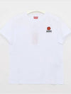 Mini Balk Flower Patch Short Sleeve Women s T Shirt 2TS012 4SO 01 - KENZO - BALAAN 1