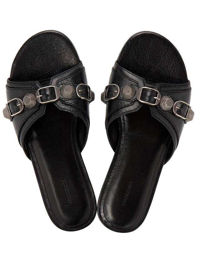 Cagole Flat Slipper Black - BALENCIAGA - BALAAN 3