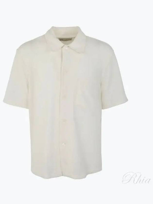 Box Boucle Pocket Short Sleeve Shirt White - OUR LEGACY - BALAAN 2