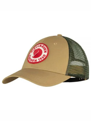 24 1960 Logo Trucker Cap 78138232 Langtradarkeps Buckwheat Brown - FJALL RAVEN - BALAAN 1