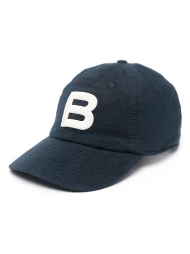 Logo Cotton Ball Cap Blue - BALLY - BALAAN 1