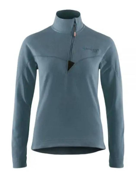 Sigin Half Zip Sweater Women s Whistle Blue 10289 667 - KLATTERMUSEN - BALAAN 2