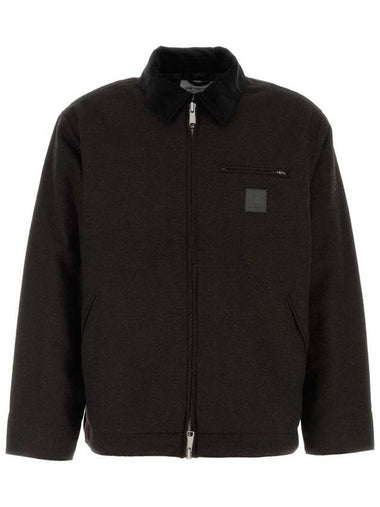 Truman Zip-Up Jacket Chocolate Black - CARHARTT WIP - BALAAN 1