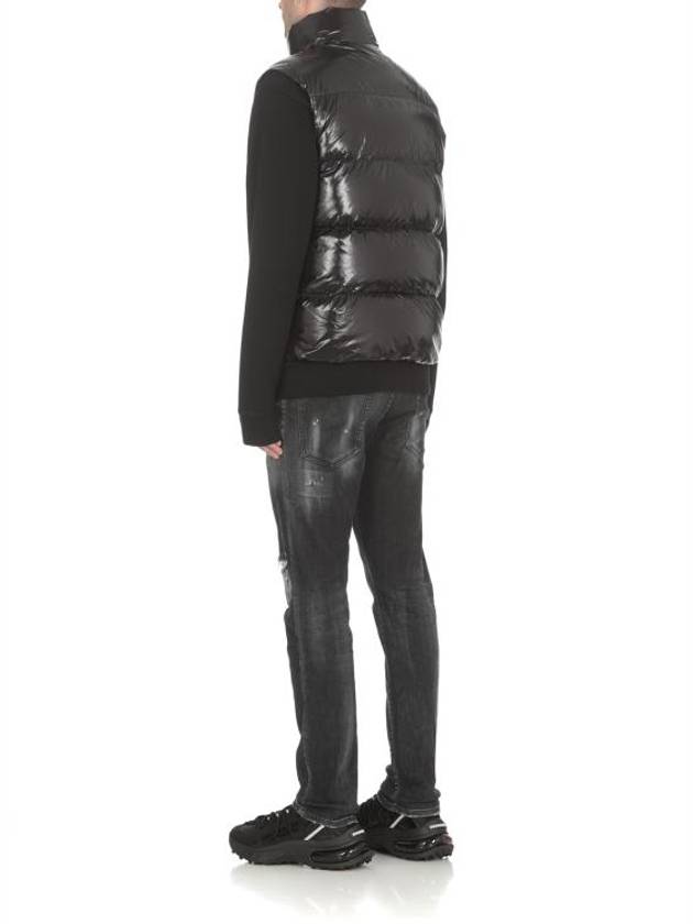 Logo Down Vest Black - DSQUARED2 - BALAAN 5