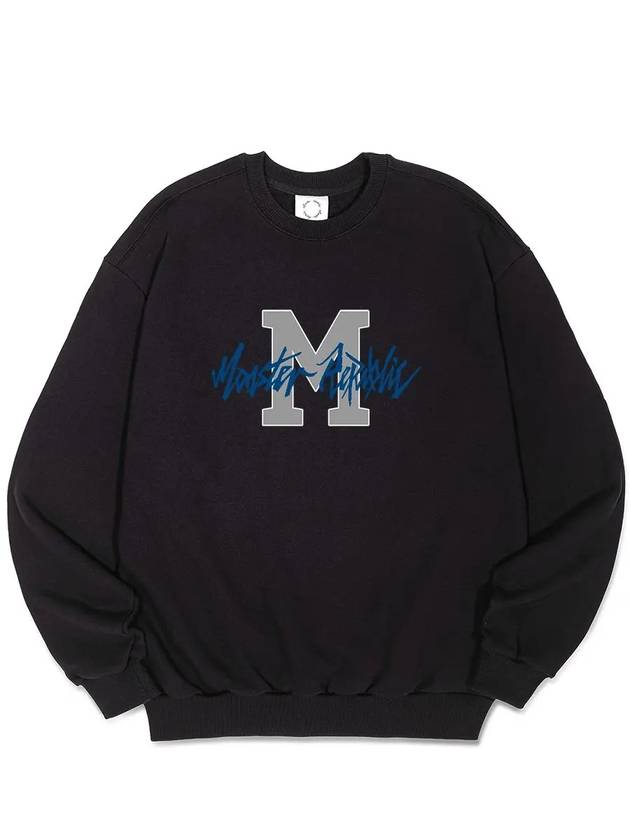 Into Movement Indigo Blue Sweatshirt Black - MONSTER REPUBLIC - BALAAN 1