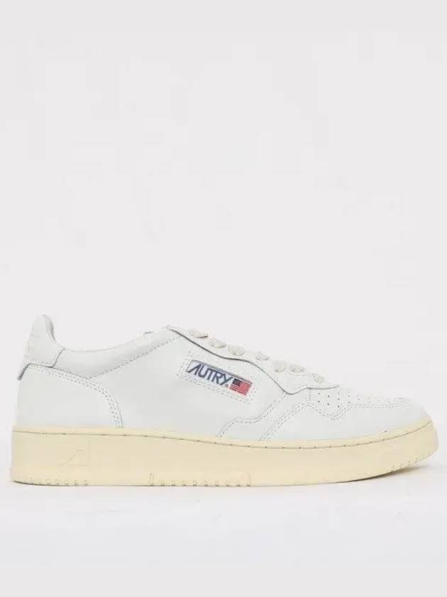 Medalist Leather Low Top Sneakers White - AUTRY - BALAAN 2