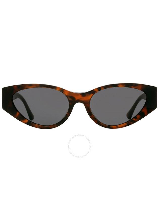 Eyewear Cat Eye Sunglasses Gray Havana - VERSACE - BALAAN 2