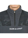 Golf Wear Men s Padded Long Sleeve T Shirt MLM 2D AC06 BLACK - MARK & LONA - BALAAN 7