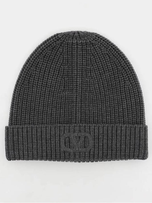 5Y2HB01L IND 080 V logo beanie - VALENTINO - BALAAN 1