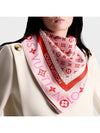 Monogram Infinity Square 90 Scarf Pink - LOUIS VUITTON - BALAAN 5