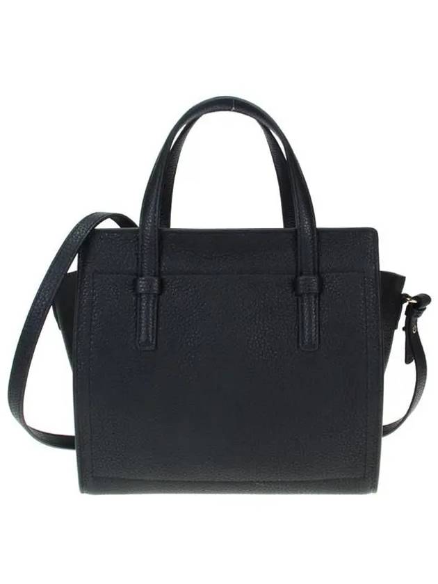 Amy Double Small Tote Bag Black - SALVATORE FERRAGAMO - BALAAN 5