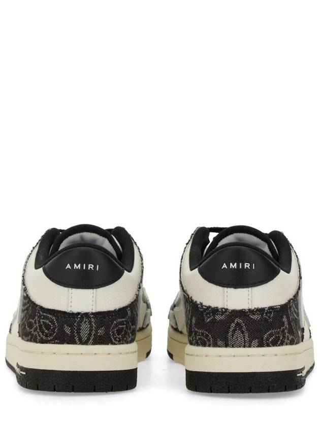 SNEAKER TOP LOW "BANDANA SKEL" - AMIRI - BALAAN 4