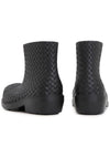 Fireman Intrecciato Leather Ankle Boots Black - BOTTEGA VENETA - BALAAN 7