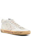 GOLDEN GOOSE Mid Star Classic High Top Sneakers Ivory GMF00122 F003221 15375 - GOLDEN GOOSE - BALAAN